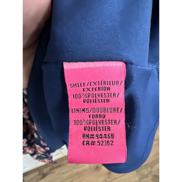 Betsey Johnson size 2 floral midi dress - Picture 4 of 4